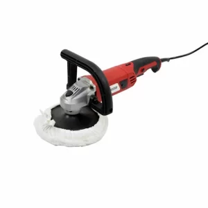 Varan Motors – VAR-CP01-1 Elektropoliergerät 1200W + Scheibe 180mm & 2 Griffe 15